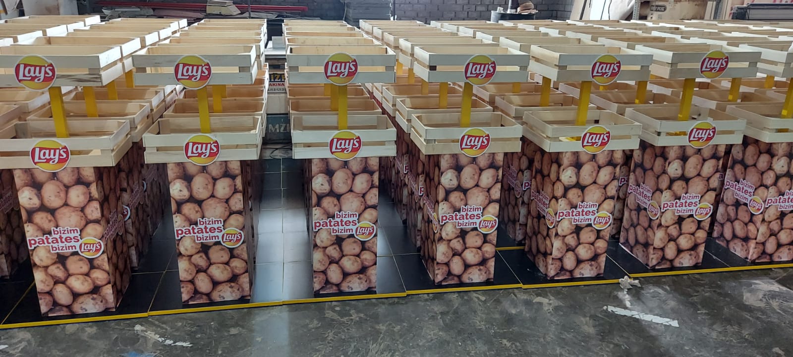 Lays Ürün standı